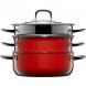Набір посуду WMF Fusiontec Compact Red 3шт. (0515625290)