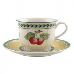 Чашка и блюдце для завтрака French Garden Fleurence Villeroy & Boch (1022811250)