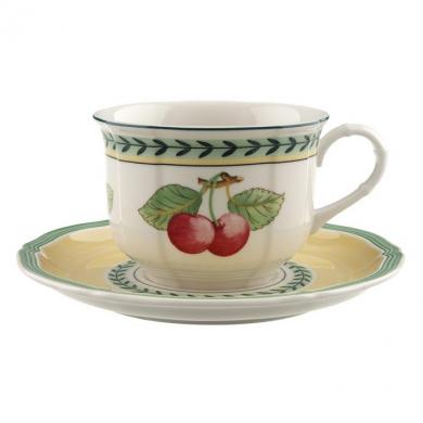 Чашка и блюдце для завтрака French Garden Fleurence Villeroy & Boch (1022811250)