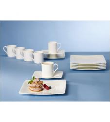 Кавовий сервіз із 18 предметів Modern Grace Villeroy & Boch (1045107126)